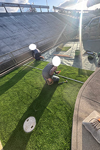 名古屋市南区 D様邸-エクステリアリフォーム施工中02