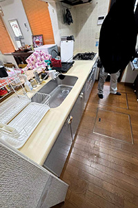 名古屋市緑区 H様邸-キッチンリフォーム施工前01