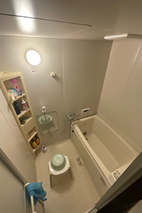 春日井市 H様邸-バスルームリフォーム, 給湯器・エコキュート交換施工前02
