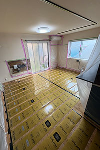 名古屋市南区 S様邸-内装リフォーム施工中01