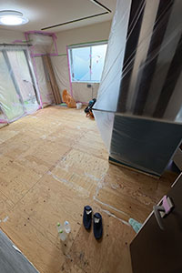 名古屋市南区 S様邸-内装リフォーム施工中04