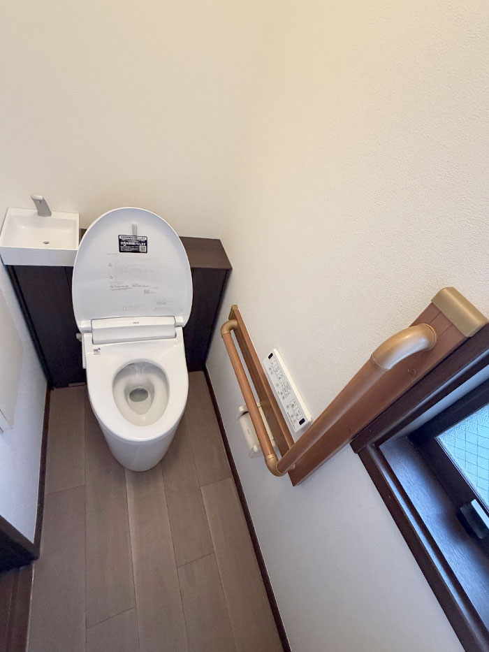 名古屋市南区 I様邸-トイレリフォーム, 内装リフォーム施工後01