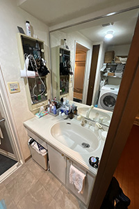 名古屋市西区 M様邸-洗面リフォーム施工前01