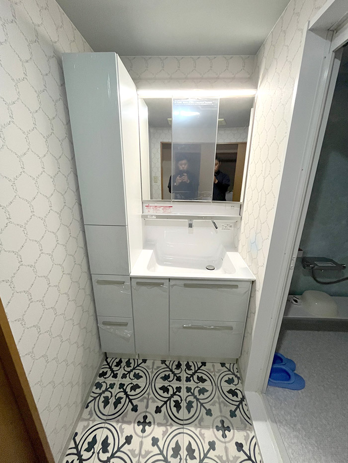 奈良市 I様邸-洗面リフォーム施工後03