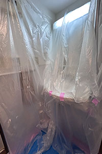 奈良市 S様邸-バスルームリフォーム施工中01