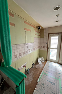 相楽郡精華町 N様邸-キッチンリフォーム施工中02