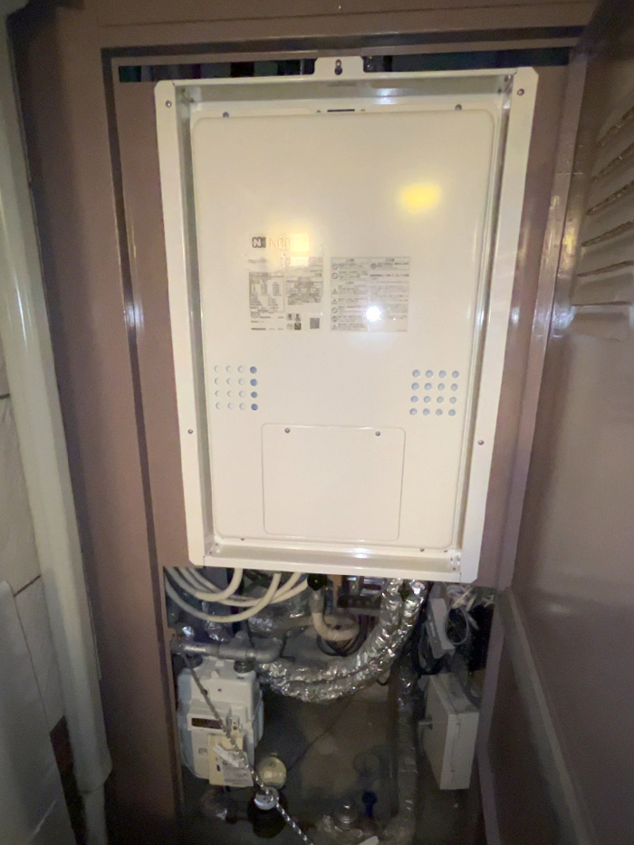 奈良市 Y様邸-給湯器・エコキュート交換施工後02