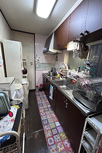 奈良市 N様邸-キッチンリフォーム施工前01