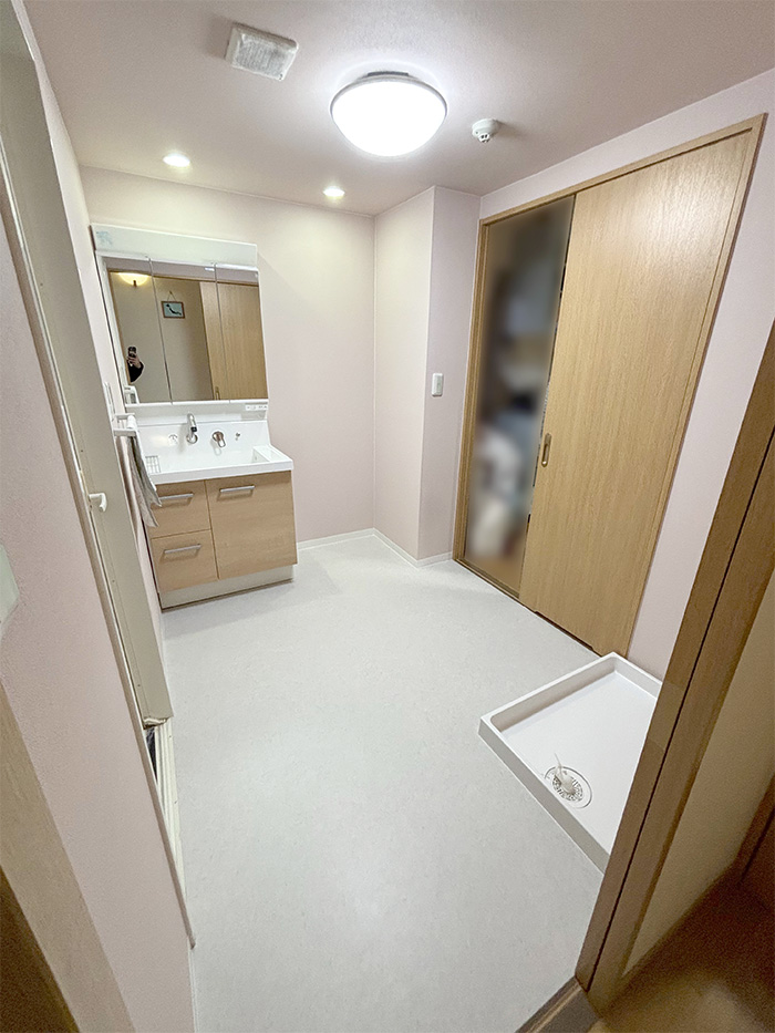 相楽郡精華町 Y様邸-洗面リフォーム施工後01