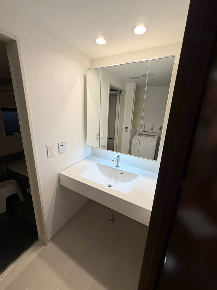 奈良市 E様邸-洗面リフォーム施工後02