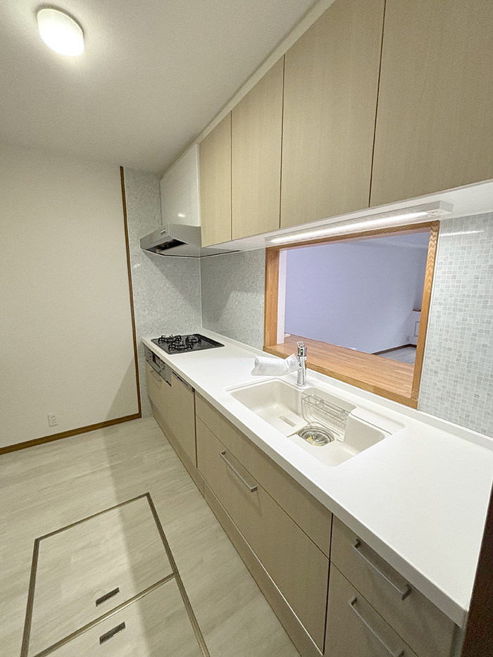 香芝市 K様邸-キッチンリフォーム施工後01