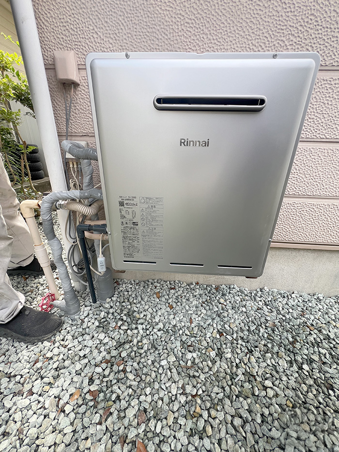 仙台市太白区 H様邸-給湯器・エコキュート交換施工後03