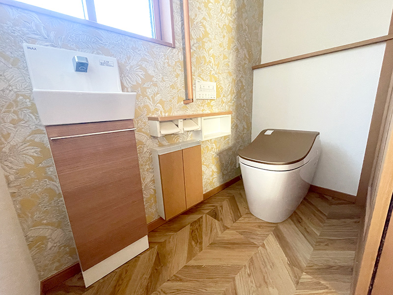 名取市 S様邸-トイレリフォーム, 内装リフォーム施工後01