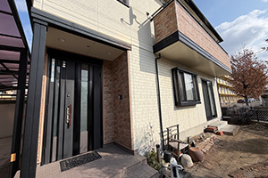 仙台市太白区 W様邸-玄関ドアリフォーム施工前02