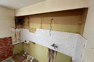 新潟市東区 S様邸-キッチンリフォーム施工中02