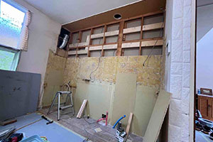 新潟市東区 S様邸-キッチンリフォーム施工中03