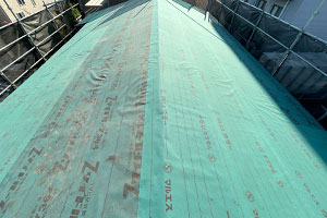 新潟市中央区 O様邸-外壁・屋根リフォーム施工中03