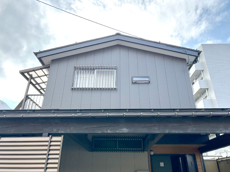 新潟市中央区 O様邸-外壁・屋根リフォーム施工後02