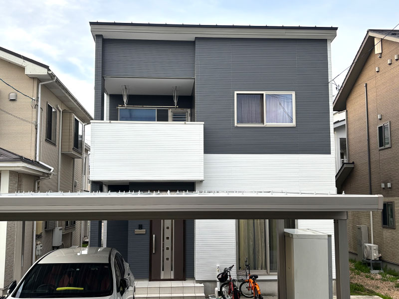 新潟市北区 N様邸-外壁・屋根リフォーム施工後04