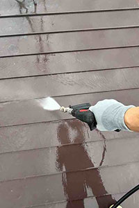 新潟市江南区 U様邸-外壁・屋根リフォーム施工中05