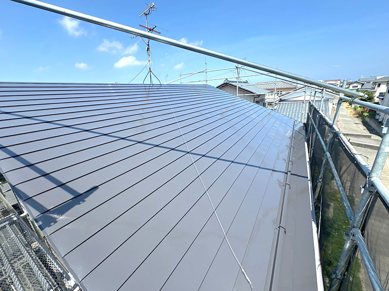 新潟市江南区 U様邸-外壁・屋根リフォーム施工後02