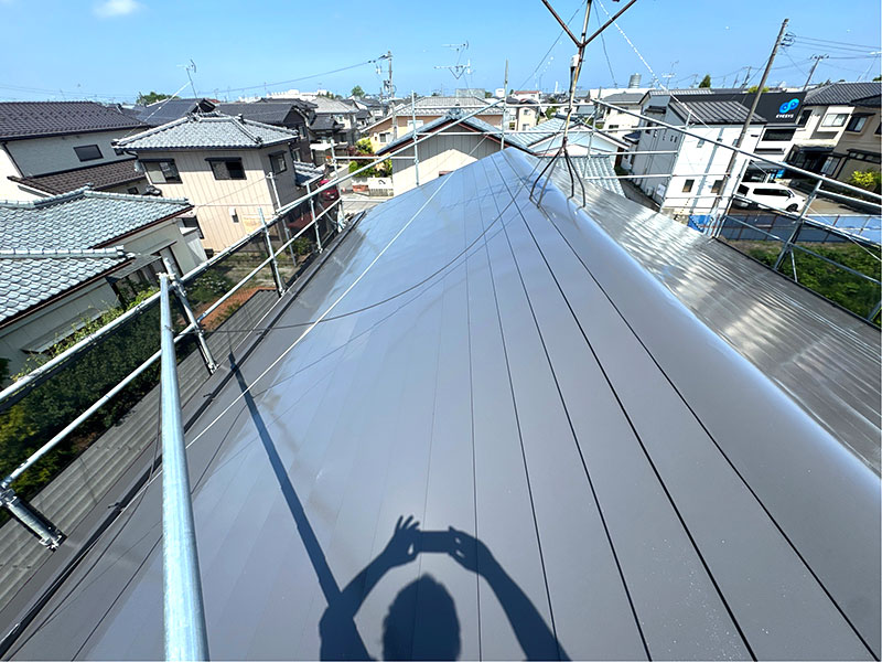 新潟市江南区 U様邸-外壁・屋根リフォーム施工後03