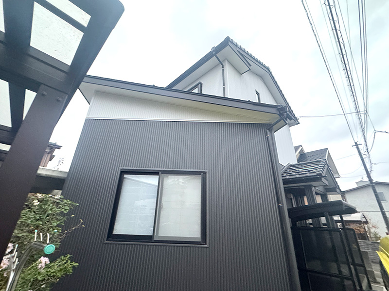 新潟市東区 A様邸-外壁・屋根リフォーム施工後02