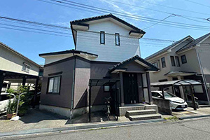 新潟市東区 A様邸-外壁・屋根リフォーム施工前01