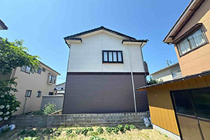 新潟市東区 A様邸-外壁・屋根リフォーム施工前02