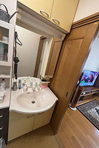 新潟市中央区 T様邸-洗面リフォーム施工前01