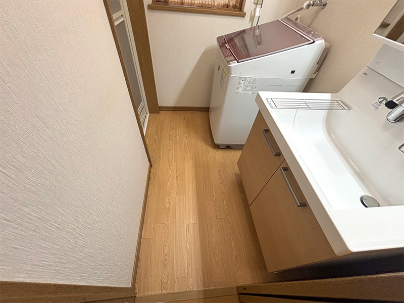 新潟市中央区 T様邸-洗面リフォーム施工後02