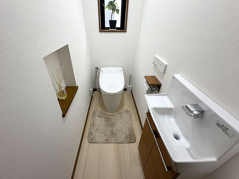 新潟市江南区 K様邸-トイレリフォーム施工後01