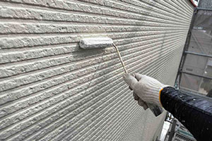 新潟市秋葉区 T様邸-外壁・屋根リフォーム施工中03