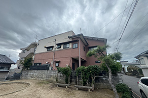 新潟市東区 S様邸-外壁・屋根リフォーム施工前01