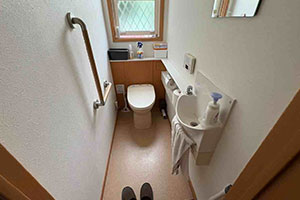 新潟市西区 T様邸-トイレリフォーム施工前01