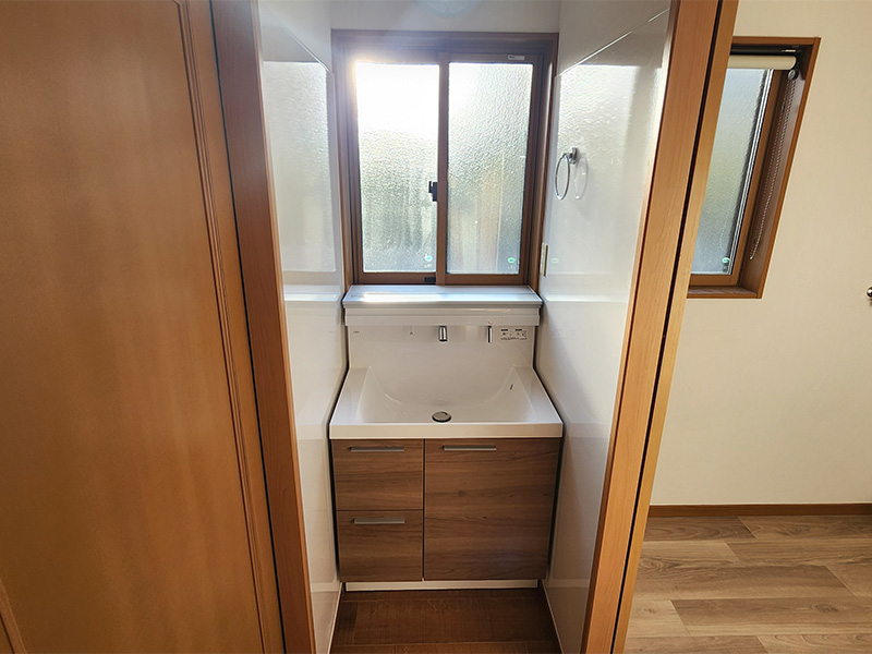 新潟市東区 N様邸-洗面リフォーム施工後02