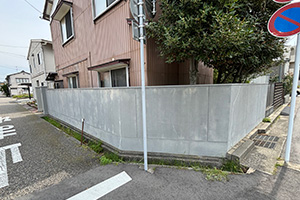 新潟市中央区 H様邸-エクステリアリフォーム施工前03
