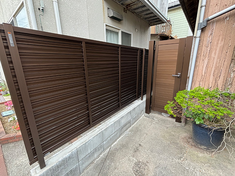 新潟市中央区 H様邸-エクステリアリフォーム施工後01