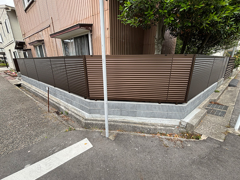 新潟市中央区 H様邸-エクステリアリフォーム施工後03