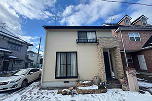 新潟市東区 M様邸-外壁・屋根リフォーム施工前02