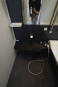 西宮市 H様邸-バスルームリフォーム施工前02