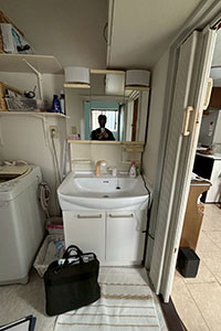 西宮市 T様邸-洗面リフォーム施工前03