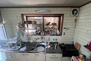 尼崎市 K様邸-キッチンリフォーム施工前01