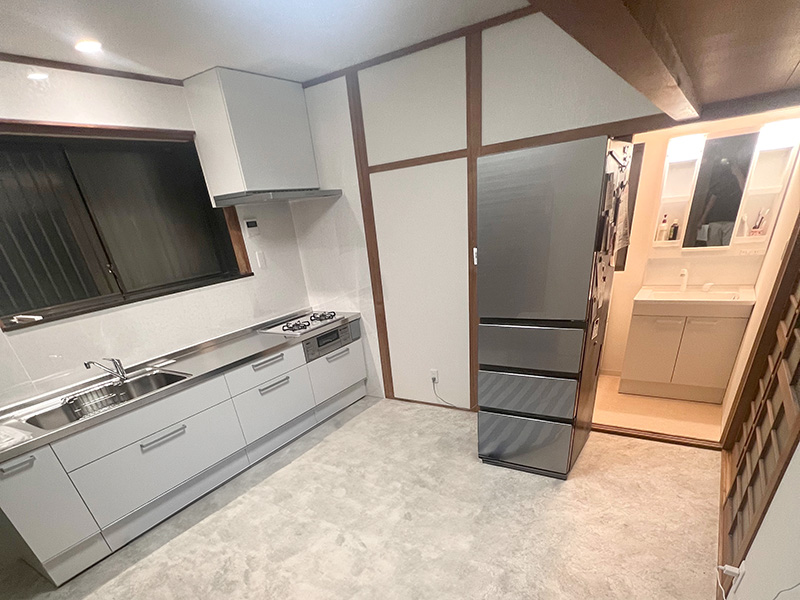 尼崎市 K様邸-キッチンリフォーム施工後02