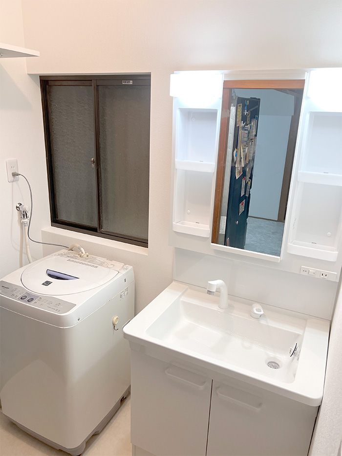 尼崎市 K様邸-洗面リフォーム施工後03