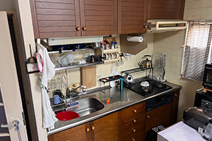 尼崎市 F様邸-キッチンリフォーム施工前01