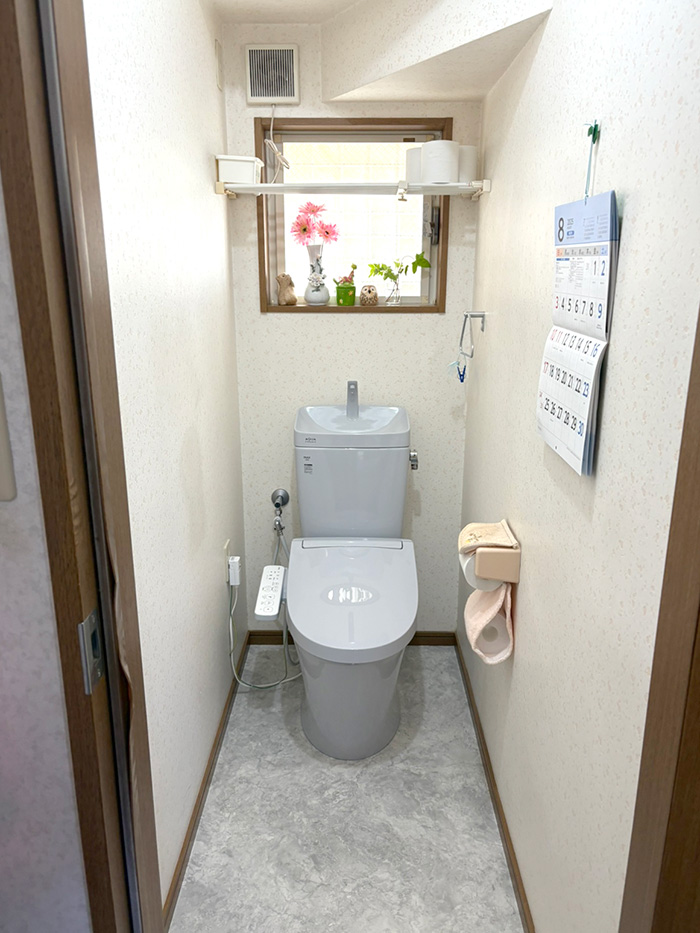 尼崎市 W様邸-トイレリフォーム施工後01