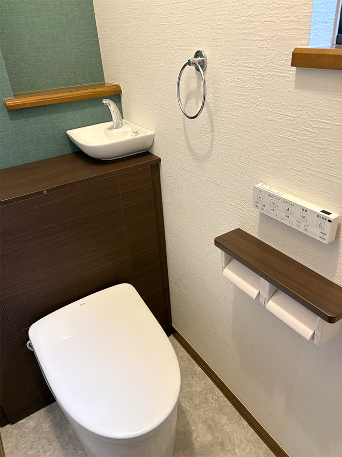 西宮市 C様邸-トイレリフォーム施工後01