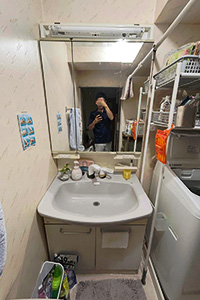 西宮市 M様邸-洗面リフォーム施工前01