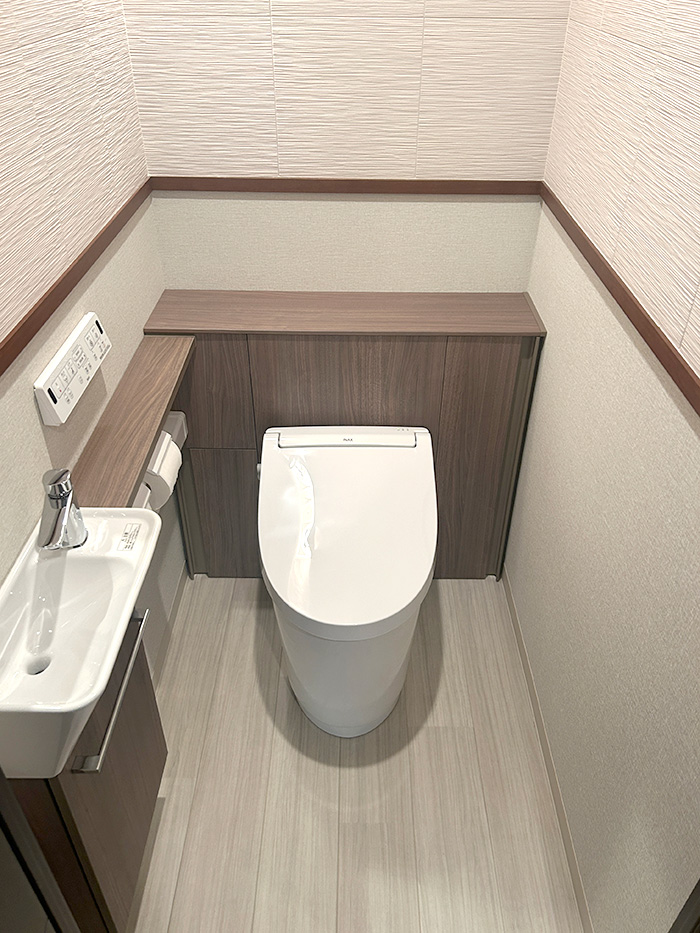 西宮市 M様邸-トイレリフォーム施工後01